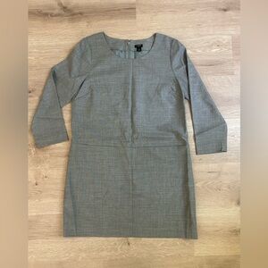 J. Crew Wool Blend shift dress size 10